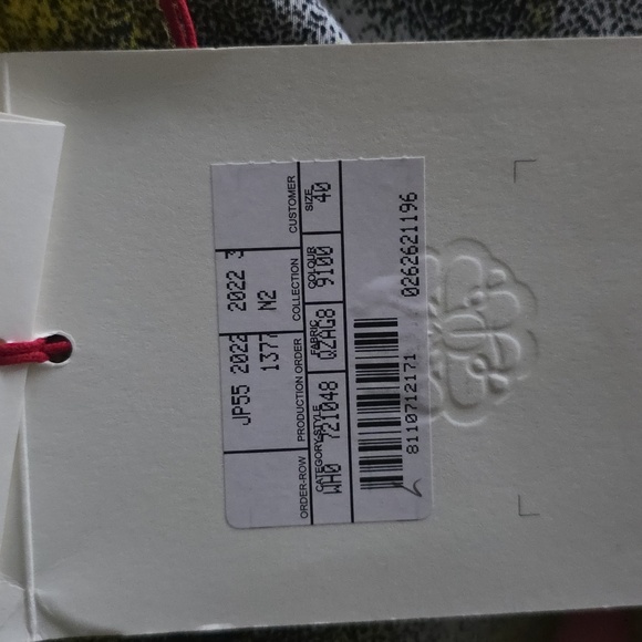 BNWT !! Alexander McQueen Mushroom Spores Yellow B & W Spray Paint Pant sz IT 40 - Picture 15 of 15